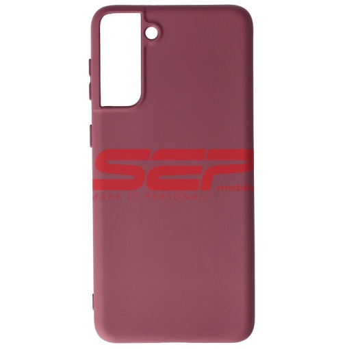 Husa silicon High Copy Samsung Galaxy S21 Plus Plum