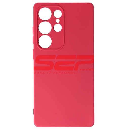 Husa silicon High Copy Samsung Galaxy S25 Ultra Raspberry