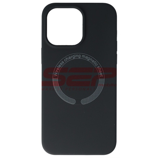 Husa silicon Mag Cover Apple iPhone 14 Pro Max Black