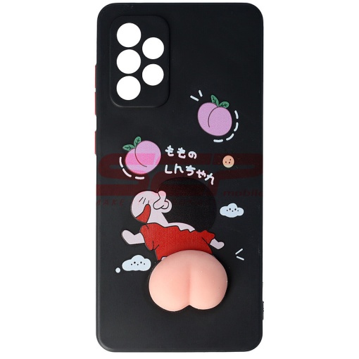 Husa TPU 3D Squishy Samsung Galaxy A72 Black