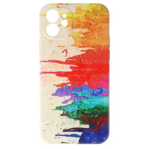 Husa TPU 6D Print Apple iPhone 12 Aquarelle