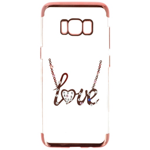 Husa TPU Diamonds Samsung Galaxy S8 LOVE