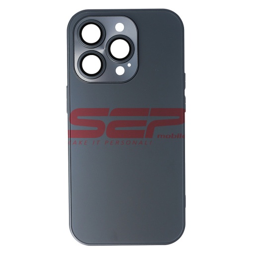 Husa TPU Frosted Glass Apple iPhone 14 Pro Graphite