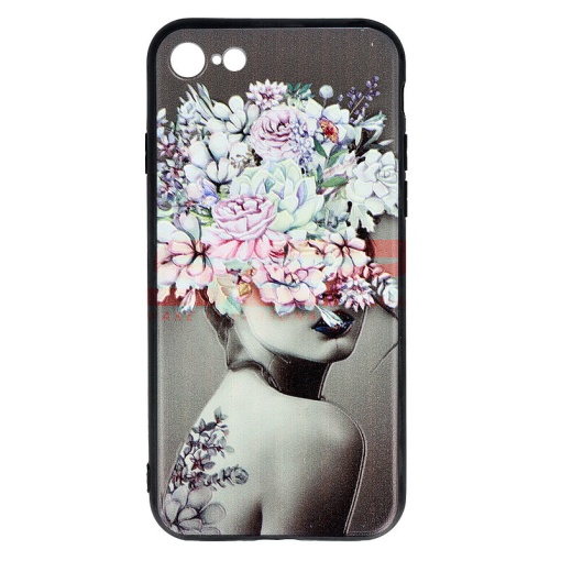 Husa TPU+PC UV Print 3D Apple iPhone SE 2020 Lady