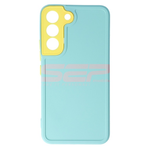 Husa TPU Soft Matte Samsung Galaxy S22 Aqua