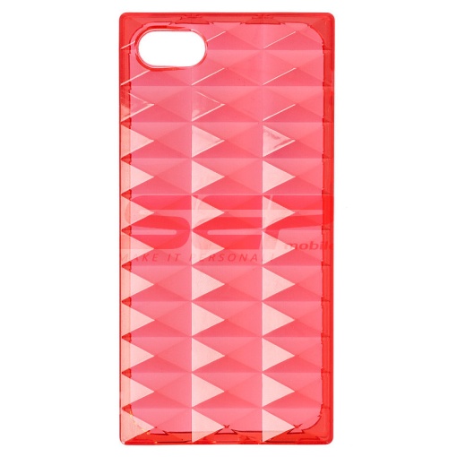 Husa TPU Square 3D Diamond Apple iPhone 7 / 8 RED