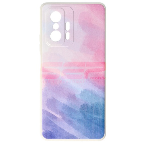 Husa TPU Water Print Xiaomi 11T Purple