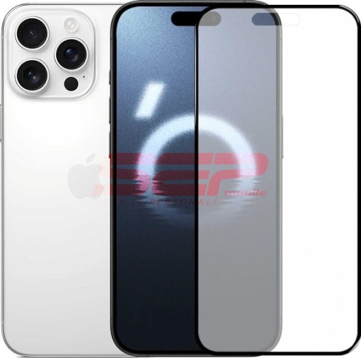 Geam protectie display sticla 6D Matte bulk Apple iPhone 16 Pro Max