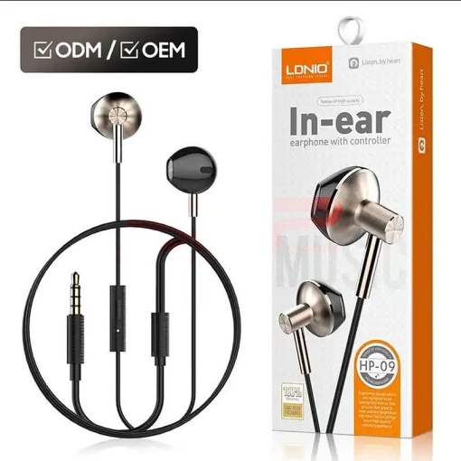 Handsfree In-Ear Audio Stereo LDNIO HP-09