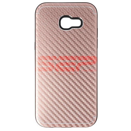Husa ALU Carbon Samsung Galaxy A5 2017 Rose Gold