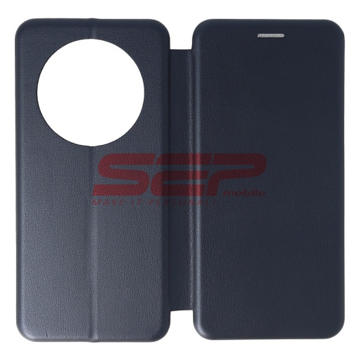 Husa FlipCover Round Honor Magic6 Lite Midnight Blue