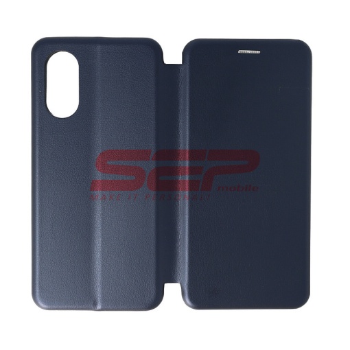 Husa FlipCover Round Oppo A17 Midnight Blue