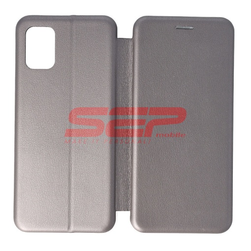 Husa FlipCover Round Samsung Galaxy A51 Fossil Gray