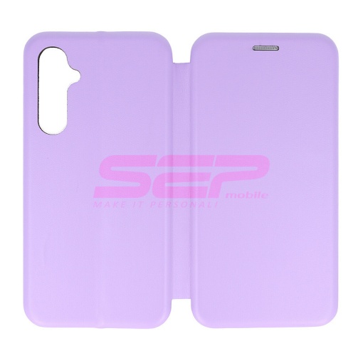 Husa FlipCover Round Samsung Galaxy S23 FE Lavander