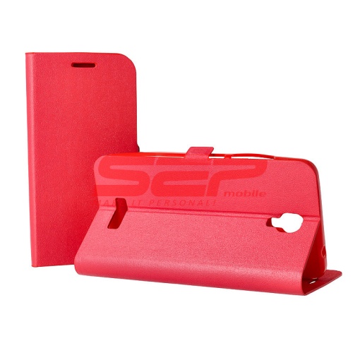 Husa FlipCover Stand Magnet Allview V2 Viper X ROSU