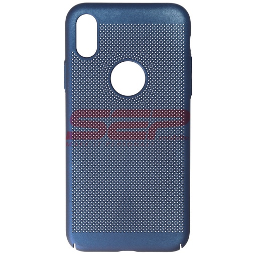 Husa Metallic Mesh Apple iPhone X / XS BLUE