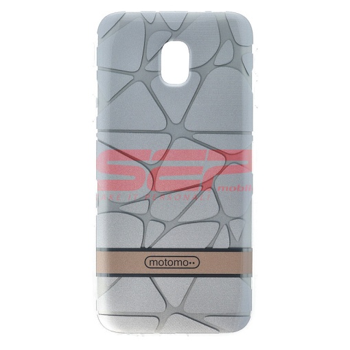 Husa Motomo 3D Stones Samsung Galaxy J3 2017 SILVER