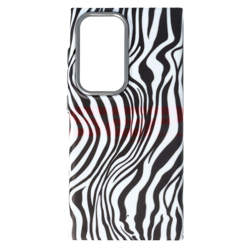 Husa PC Animal Print Samsung Galaxy S24 Ultra Zebra