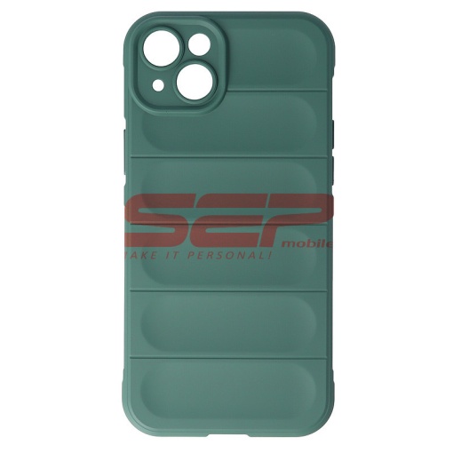 Husa Rubber Silicone Apple iPhone 15 Plus Green