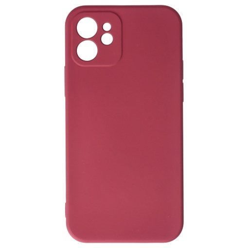 Husa silicon High Copy Apple iPhone 12 Burgundy