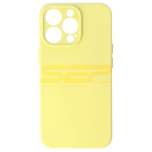 Husa silicon High Copy Apple iPhone 13 Pro Yellow