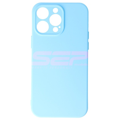 Husa silicon High Copy Apple iPhone 14 Pro Max Light Blue