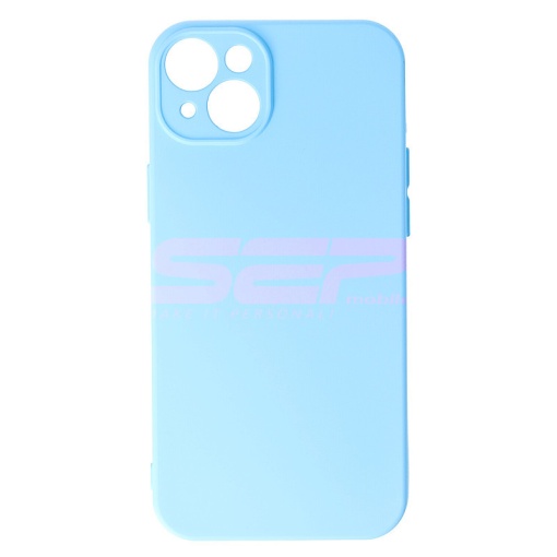 Husa silicon High Copy Apple iPhone 15 Plus Light Blue