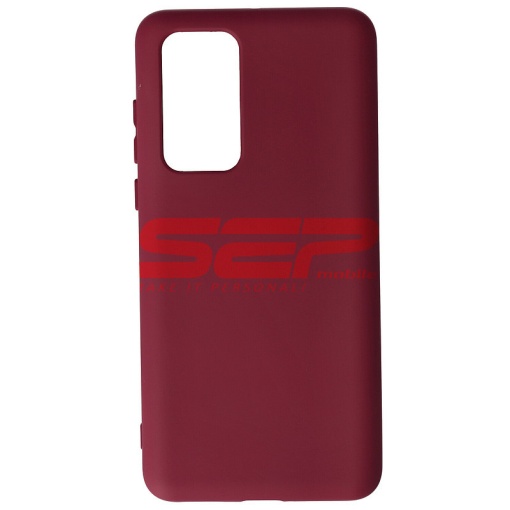 Husa silicon High Copy Huawei P40 Burgundy