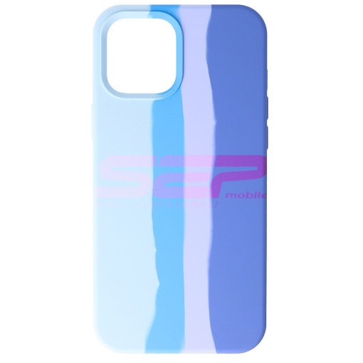 Husa silicon High Copy Rainbow Apple iPhone 12 Pro Max No.04
