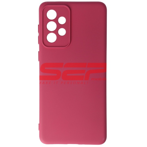 Husa silicon High Copy Samsung Galaxy A73 5G Burgundy