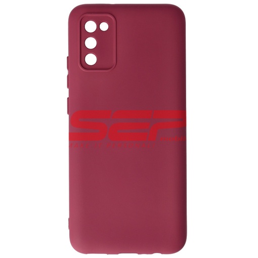 Husa silicon High Copy Samsung Galaxy M02s Burgundy