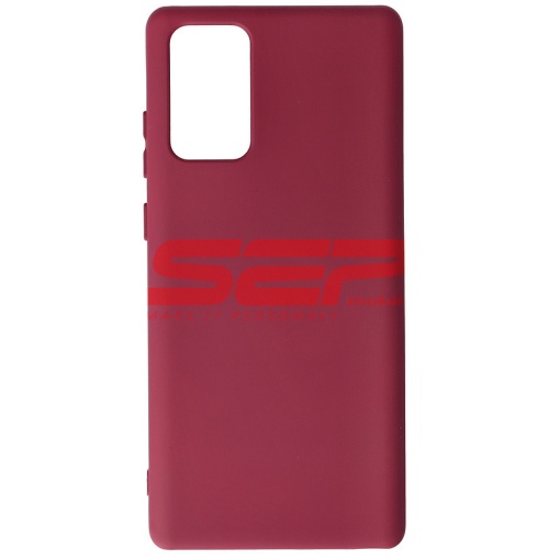 Husa silicon High Copy Samsung Galaxy Note 20 Burgundy
