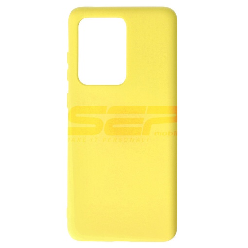 Husa silicon High Copy Samsung Galaxy S20 Ultra Yellow
