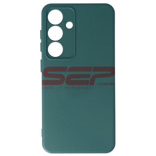 Husa silicon High Copy Samsung Galaxy S25 Midnight Green