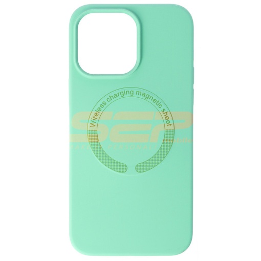 Husa silicon Mag Cover Apple iPhone 14 Pro Max Jade