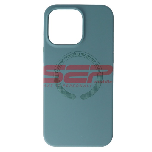Husa silicon Mag Cover Apple iPhone 15 Pro Max Pine