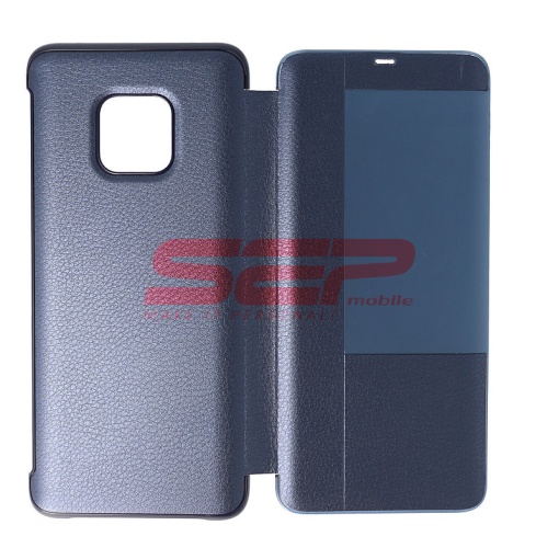 Husa Smart View Flip Huawei Mate 20 Pro Midnight Blue