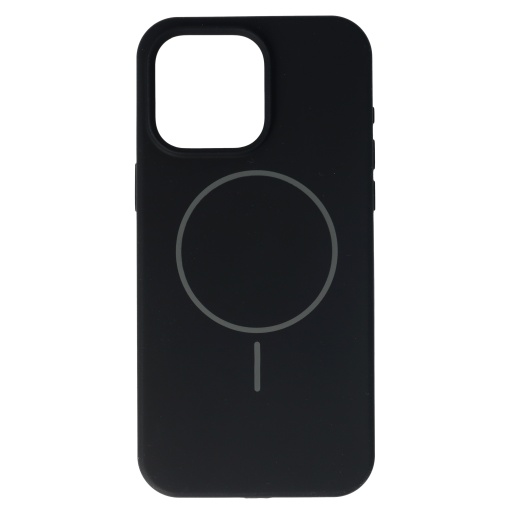 Husa Soft Silicone Magsafe Apple iPhone 15 Pro Max Black