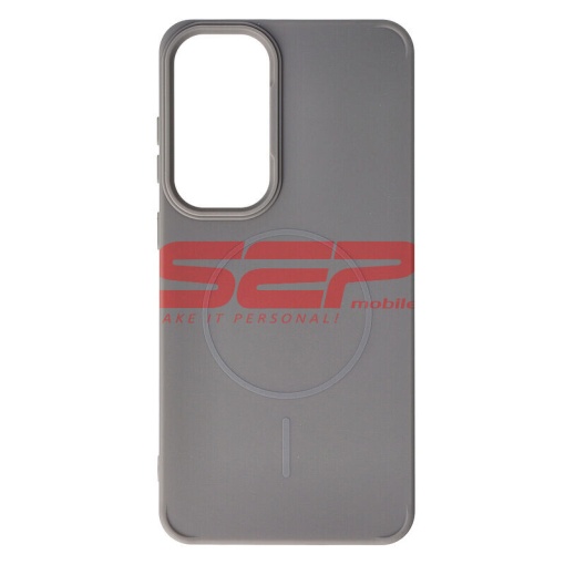 Husa Soft Silicone Magsafe Samsung Galaxy S25 Grey