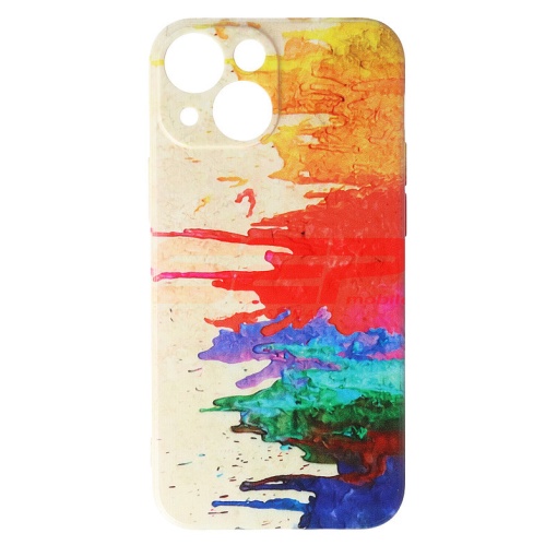 Husa TPU 6D Print Apple iPhone 13 mini Aquarelle