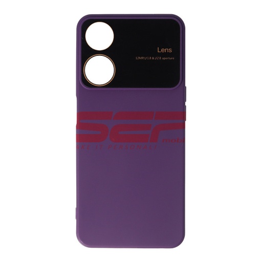 Husa TPU Camera Lens Oppo A78 5G Purple