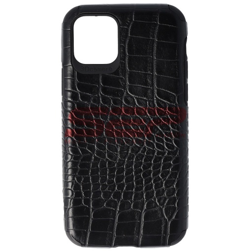 Husa TPU Leather Crocodile Apple iPhone 11 Pro Black