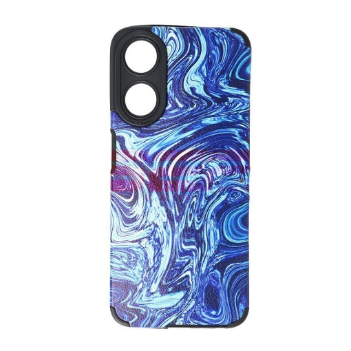 Husa TPU Leather Frosted Oppo A78 5G Blue Waves