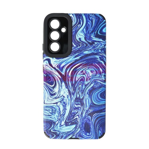 Husa TPU Leather Frosted Samsung Galaxy A34 5G Blue Waves