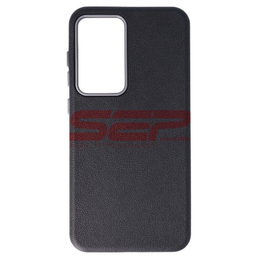 Husa TPU Leather Samsung Galaxy S25 Plus Black