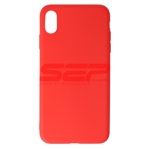 Husa TPU Matte Apple iPhone XS Max Red
