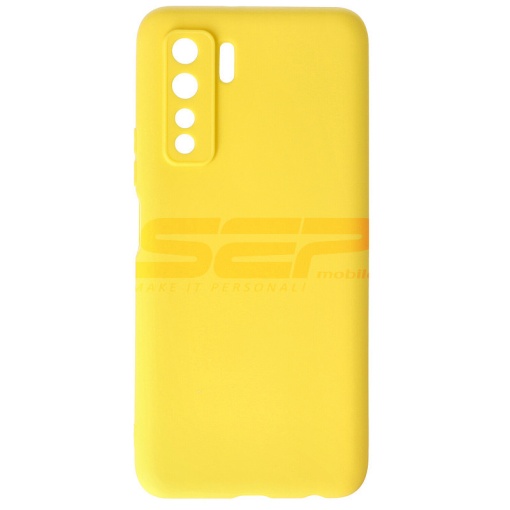 Husa TPU Matte Huawei P40 Lite 5G Yellow