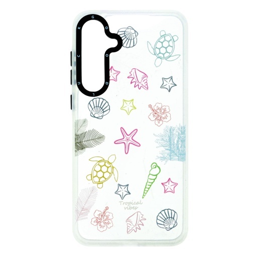 Husa TPU+PC Creative Case Samsung Galaxy A55 Tropical Vibes