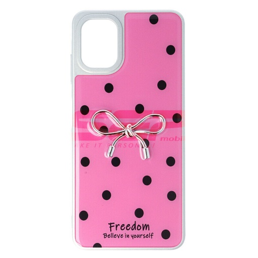 Husa TPU+PC Dots Samsung Galaxy A06 Fuchsia