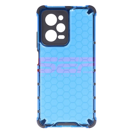 Husa TPU+PC Honeycomb Xiaomi Redmi Note 12 Pro 5G Blue